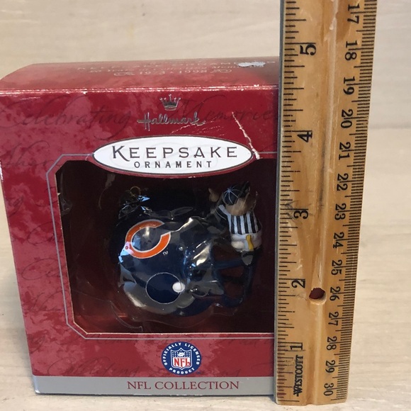 Hallmark NFL Collection Chicago Bears Christmas Holiday Ornament NIB Pls Read - Picture 4 of 6
